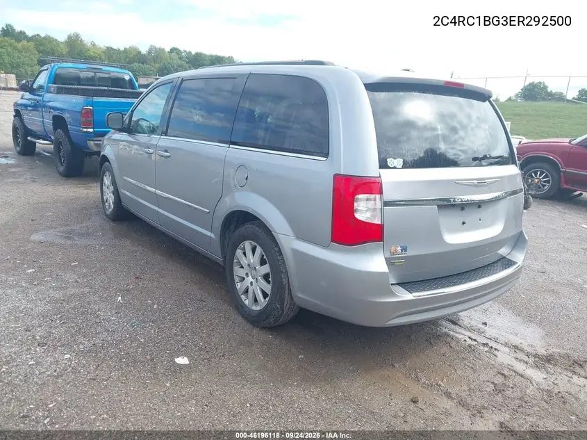 2014 CHRYSLER TOWN & COUNTRY VIN 2C4RC1BG3ER292500 — фото 3