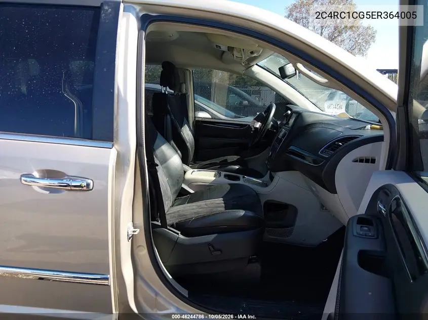 2014 CHRYSLER TOWN & COUNTRY VIN 2C4RC1CG5ER364005 — фото 5