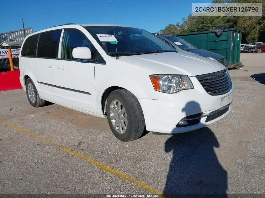 CHRYSLER TOWN & COUNTRY 2014, VIN 2C4RC1BGXER126796