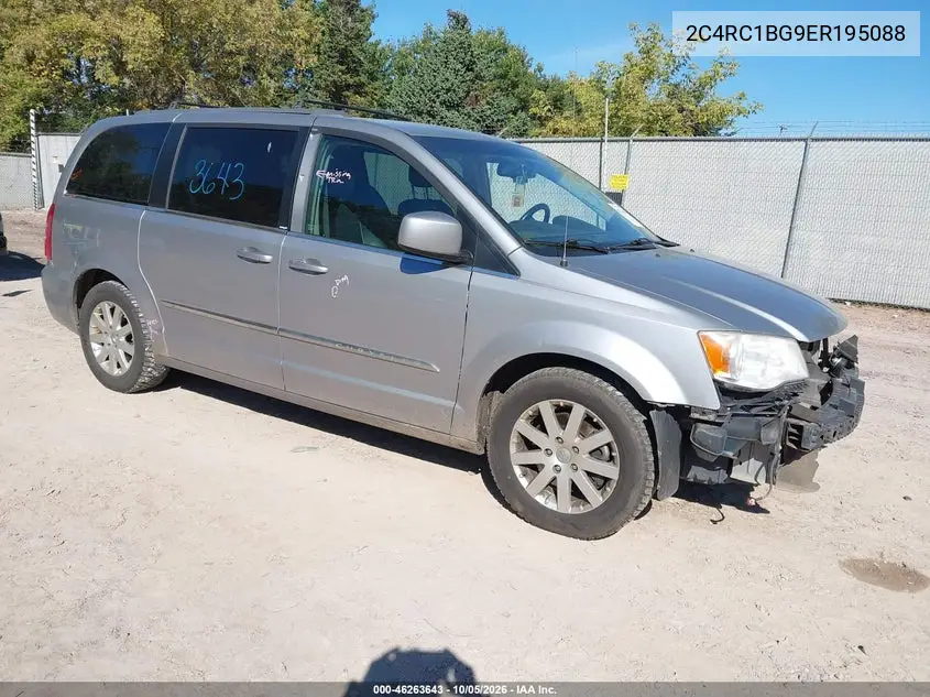 CHRYSLER TOWN & COUNTRY 2014, VIN 2C4RC1BG9ER195088