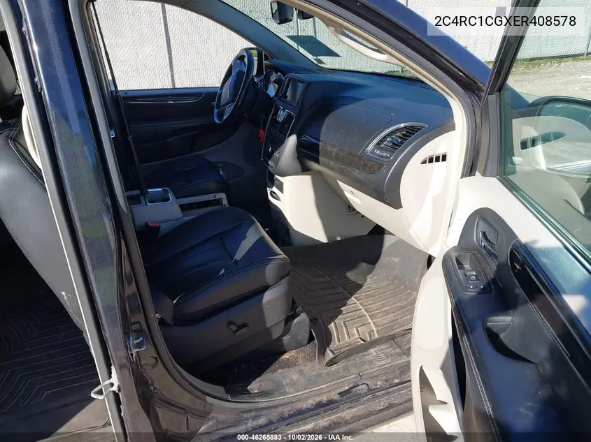 2014 CHRYSLER TOWN & COUNTRY VIN 2C4RC1CGXER408578 — фото 5