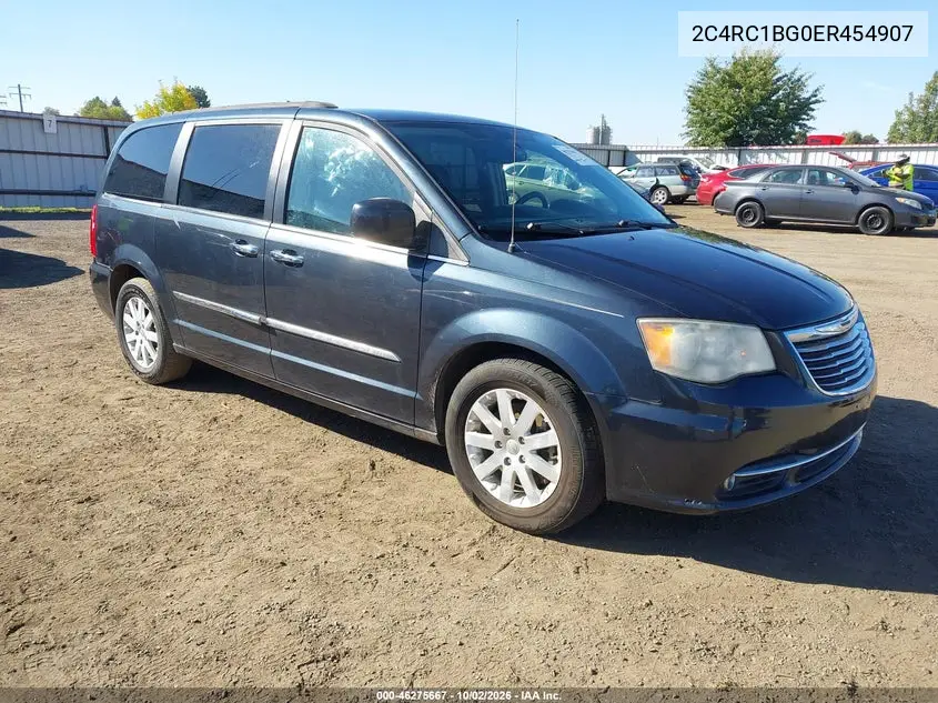 CHRYSLER TOWN & COUNTRY 2014, VIN 2C4RC1BG0ER454907