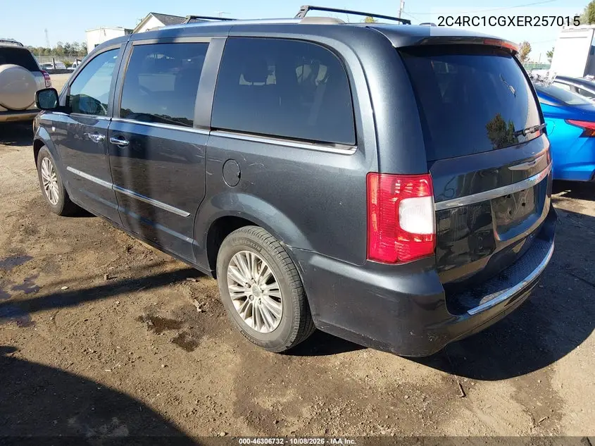 2014 CHRYSLER TOWN & COUNTRY VIN 2C4RC1CGXER257015 — фото 3