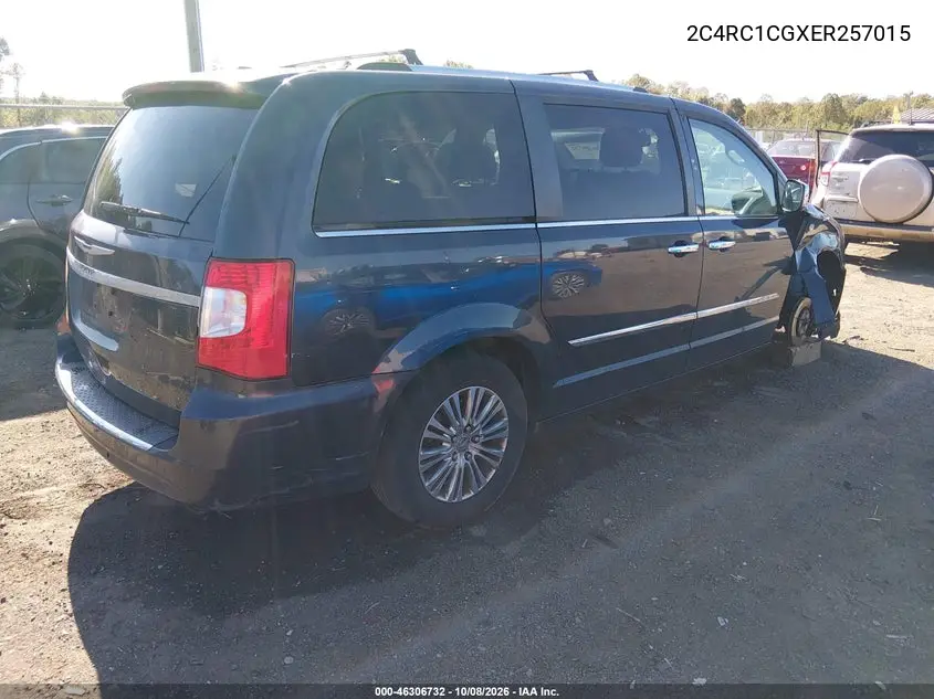 2014 CHRYSLER TOWN & COUNTRY VIN 2C4RC1CGXER257015 — фото 4