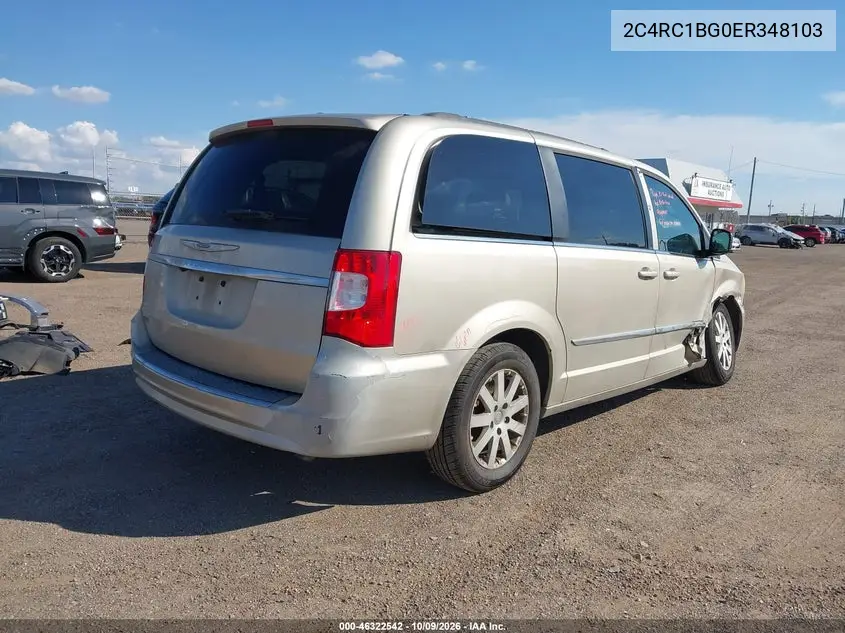 2014 CHRYSLER TOWN & COUNTRY VIN 2C4RC1BG0ER348103 — фото 4