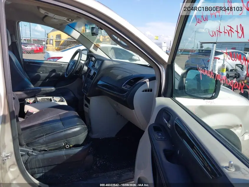 2014 CHRYSLER TOWN & COUNTRY VIN 2C4RC1BG0ER348103 — фото 5