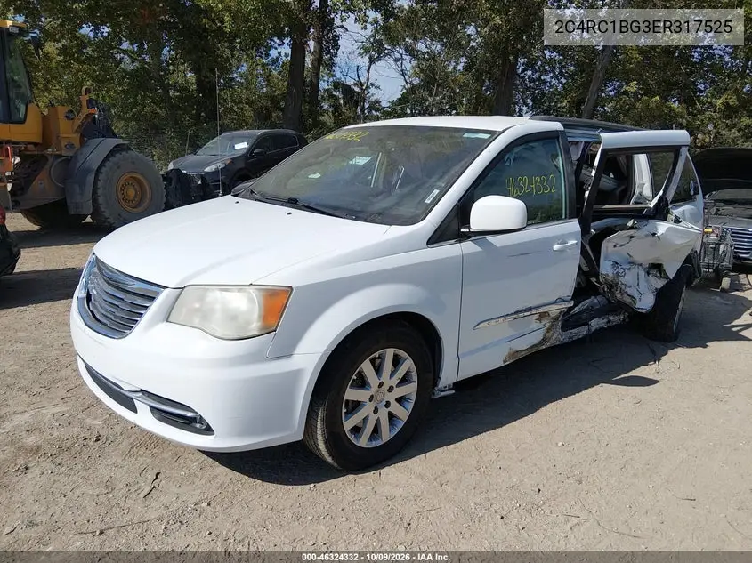 2014 CHRYSLER TOWN & COUNTRY VIN 2C4RC1BG3ER317525 — фото 2