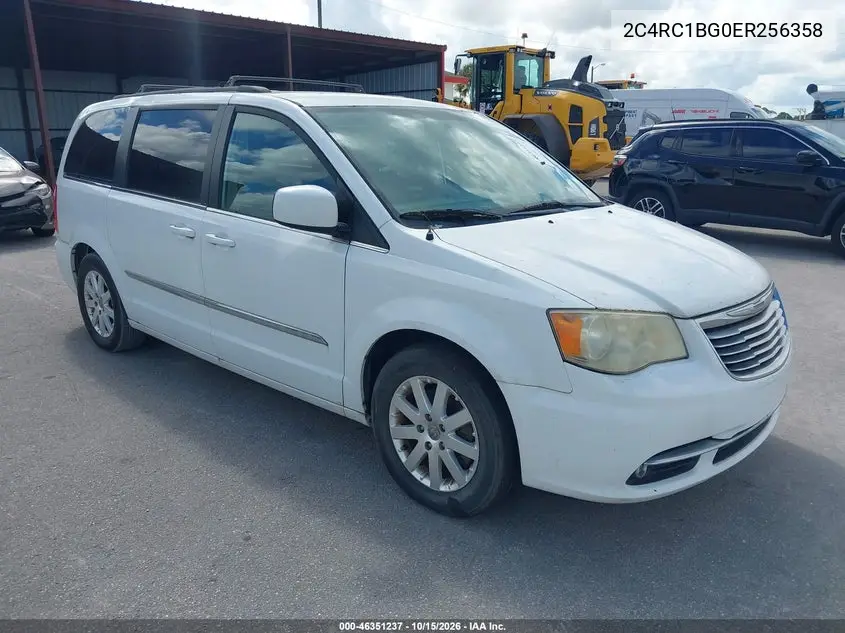 CHRYSLER TOWN & COUNTRY 2014, VIN 2C4RC1BG0ER256358