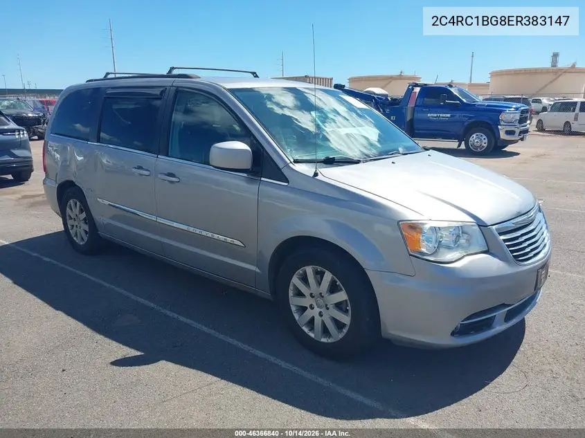 CHRYSLER TOWN & COUNTRY 2014, VIN 2C4RC1BG8ER383147