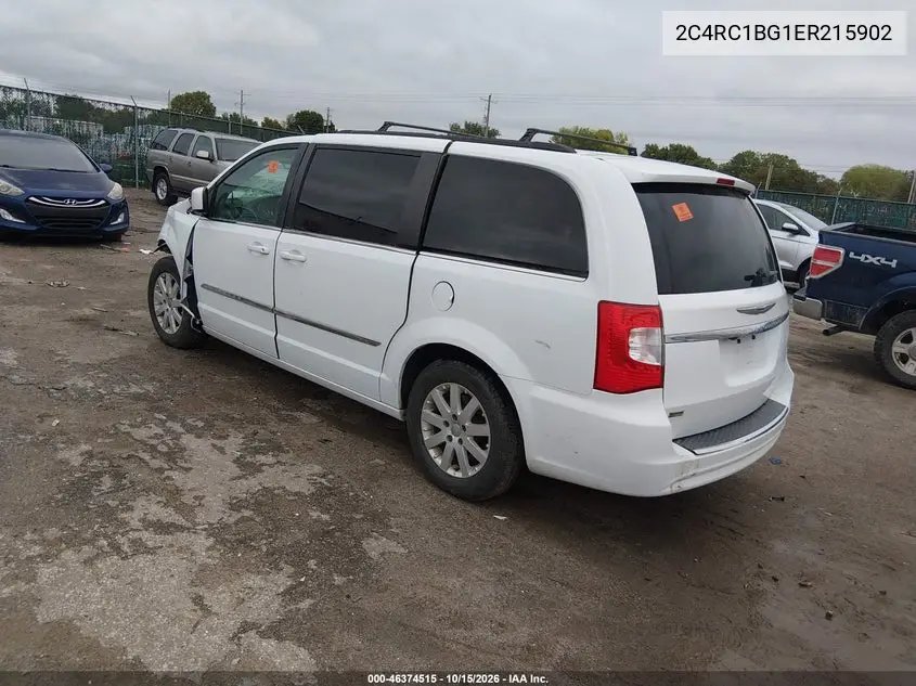 2014 CHRYSLER TOWN & COUNTRY VIN 2C4RC1BG1ER215902 — фото 3