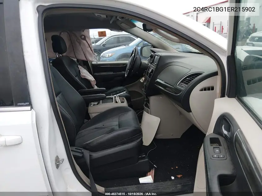2014 CHRYSLER TOWN & COUNTRY VIN 2C4RC1BG1ER215902 — фото 5