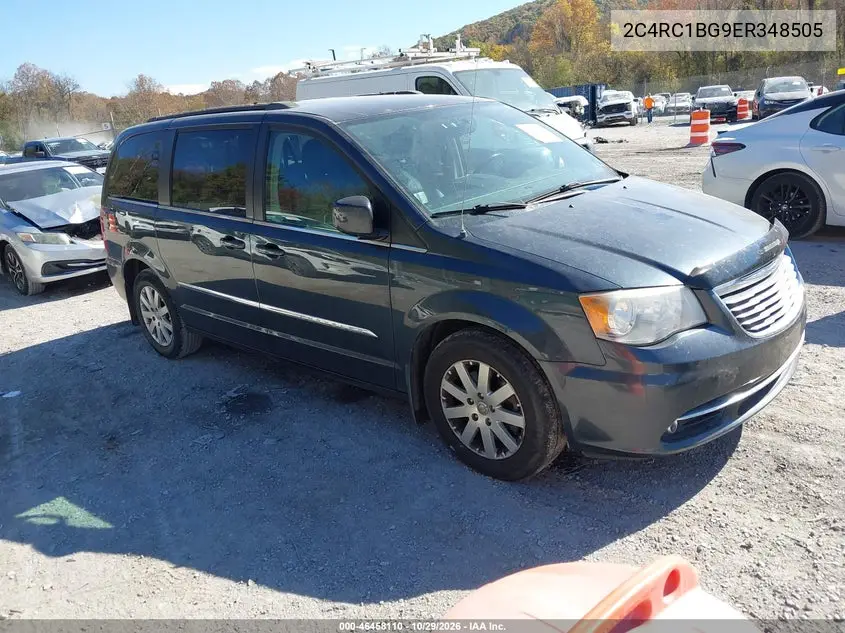 CHRYSLER TOWN & COUNTRY 2014, VIN 2C4RC1BG9ER348505