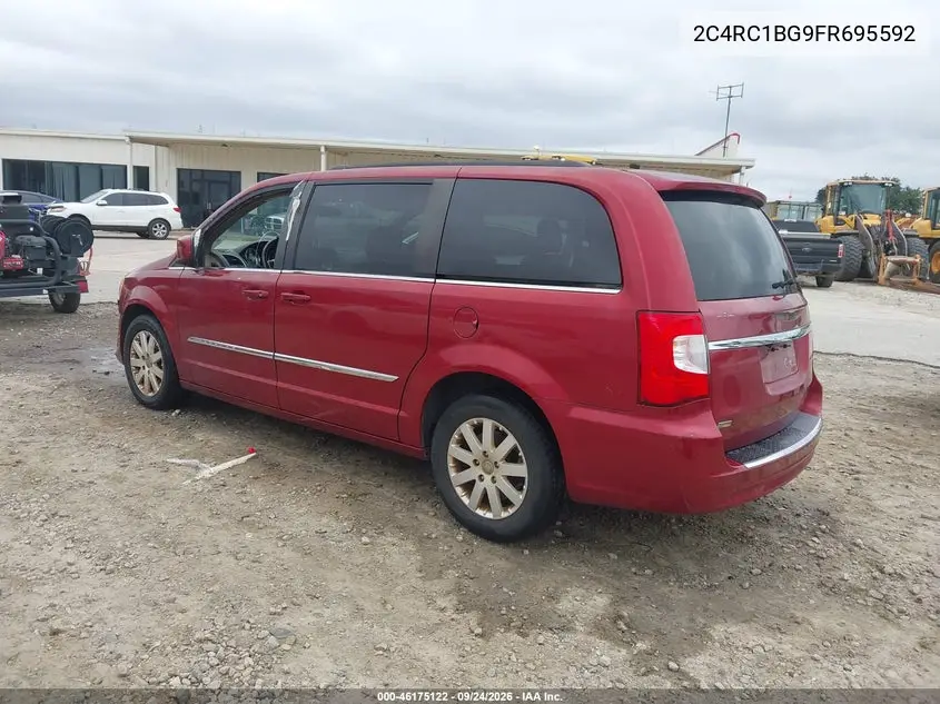2015 CHRYSLER TOWN & COUNTRY VIN 2C4RC1BG9FR695592 — фото 3