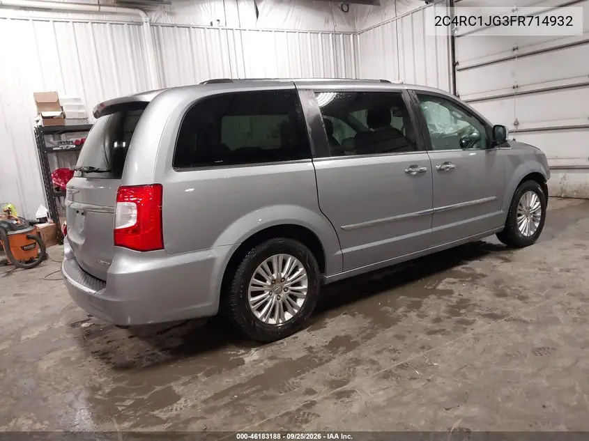 2015 CHRYSLER TOWN & COUNTRY VIN 2C4RC1JG3FR714932 — фото 4