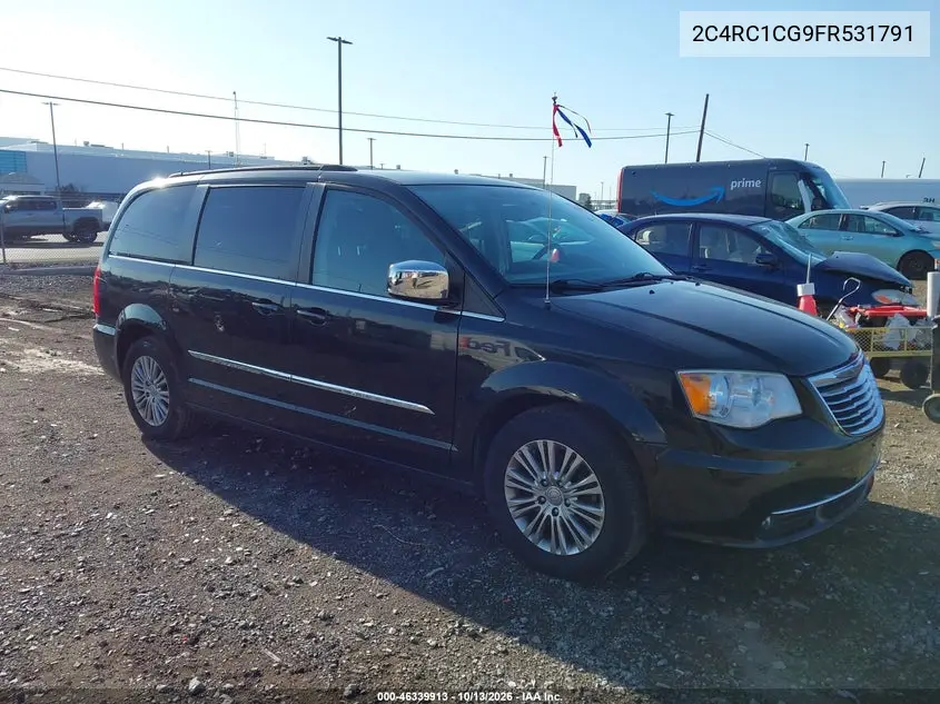 CHRYSLER TOWN & COUNTRY 2015, VIN 2C4RC1CG9FR531791