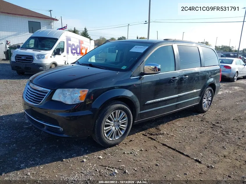2015 CHRYSLER TOWN & COUNTRY VIN 2C4RC1CG9FR531791 — фото 2
