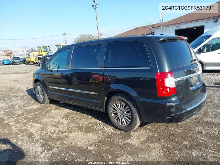 2015 CHRYSLER TOWN & COUNTRY VIN 2C4RC1CG9FR531791 — фото 3