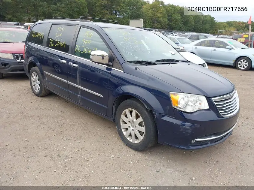 CHRYSLER TOWN & COUNTRY 2015, VIN 2C4RC1BG0FR717656