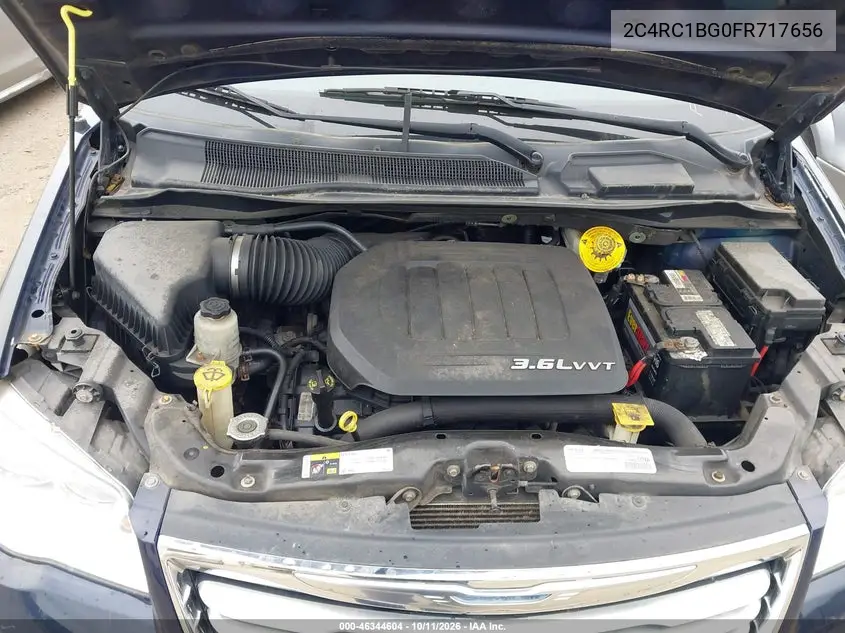 2015 CHRYSLER TOWN & COUNTRY VIN 2C4RC1BG0FR717656 — фото 10