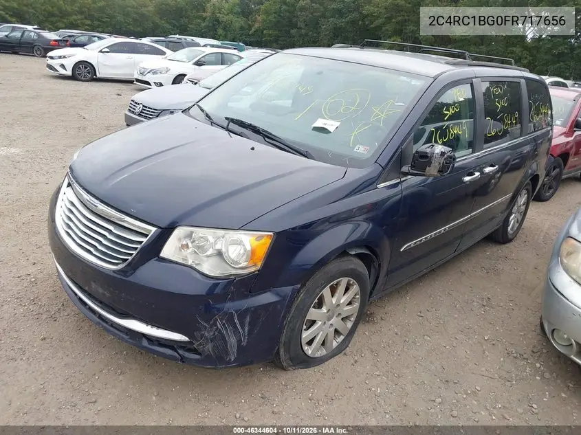 2015 CHRYSLER TOWN & COUNTRY VIN 2C4RC1BG0FR717656 — фото 2