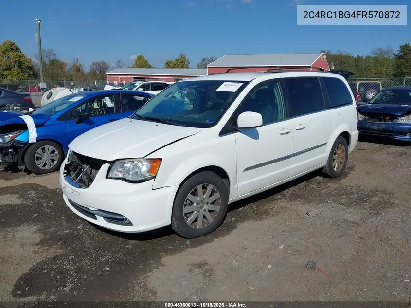 2015 CHRYSLER TOWN & COUNTRY VIN 2C4RC1BG4FR570872 — фото 2