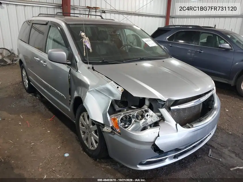 CHRYSLER TOWN & COUNTRY 2015, VIN 2C4RC1BG7FR731120