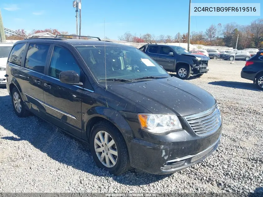 CHRYSLER TOWN & COUNTRY 2015, VIN 2C4RC1BG9FR619516