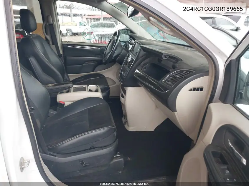2016 CHRYSLER TOWN & COUNTRY VIN 2C4RC1CG0GR189665 — фото 5