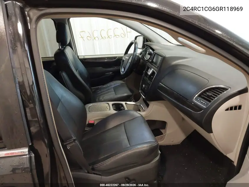 2016 CHRYSLER TOWN & COUNTRY VIN 2C4RC1CG6GR118969 — фото 5