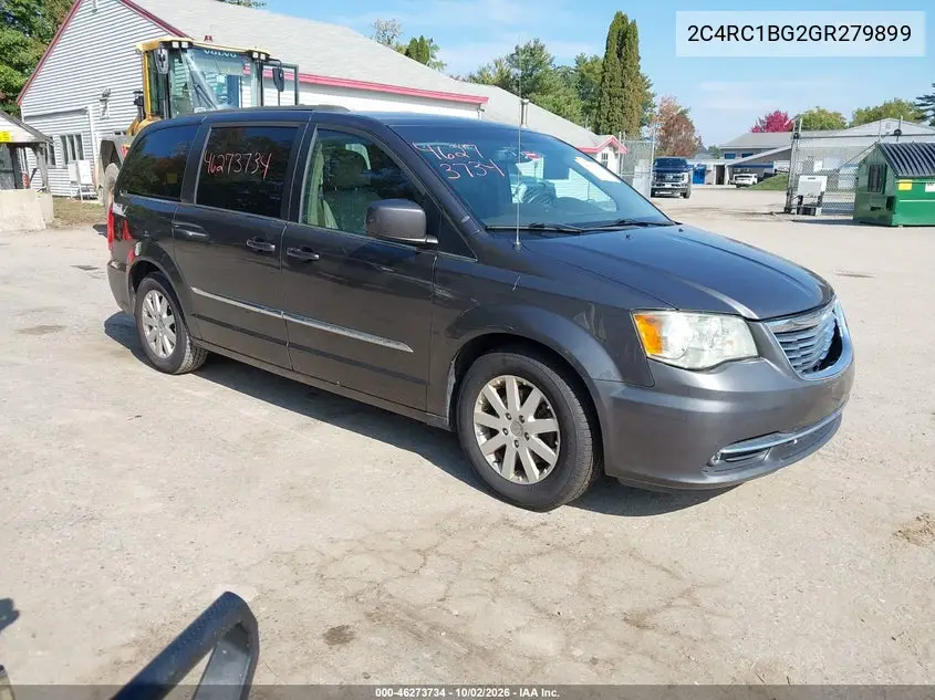 CHRYSLER TOWN & COUNTRY 2016, VIN 2C4RC1BG2GR279899