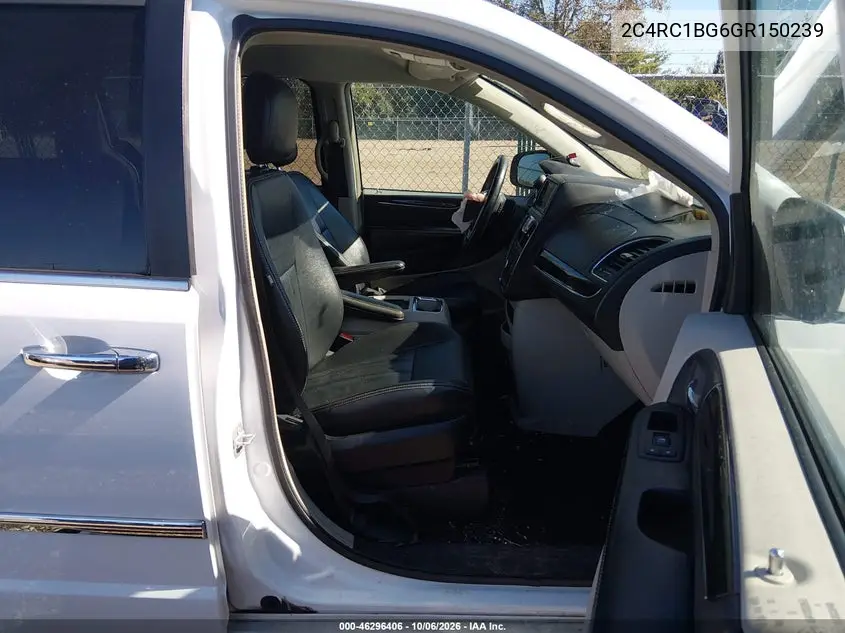 2016 CHRYSLER TOWN & COUNTRY VIN 2C4RC1BG6GR150239 — фото 5