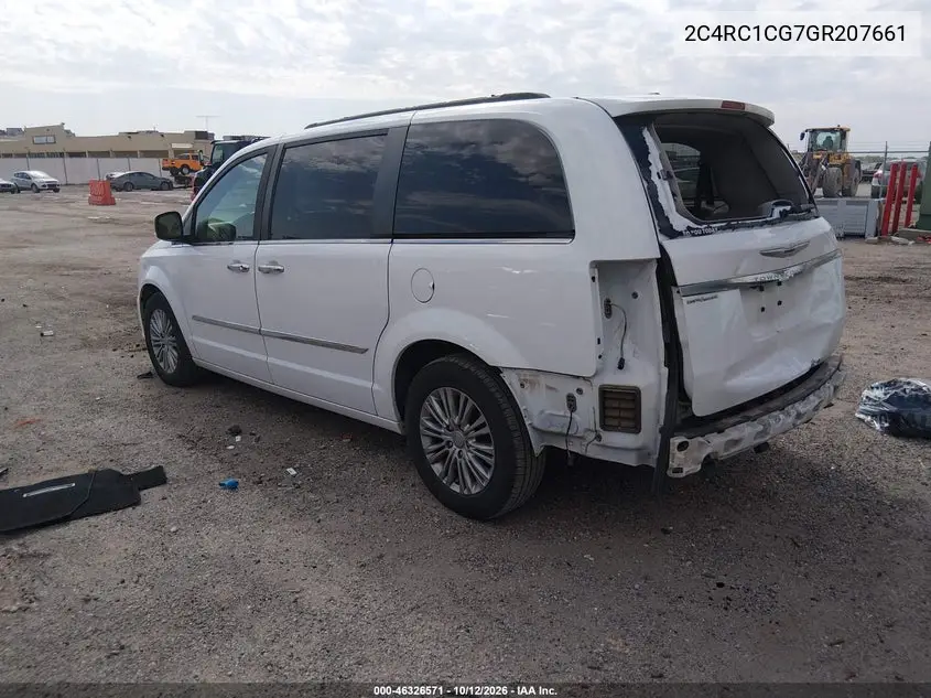 2016 CHRYSLER TOWN & COUNTRY VIN 2C4RC1CG7GR207661 — фото 3