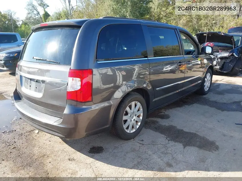 2016 CHRYSLER TOWN & COUNTRY VIN 2C4RC1BG2GR289963 — фото 4