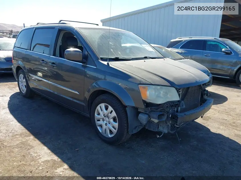 CHRYSLER TOWN & COUNTRY 2016, VIN 2C4RC1BG2GR299165