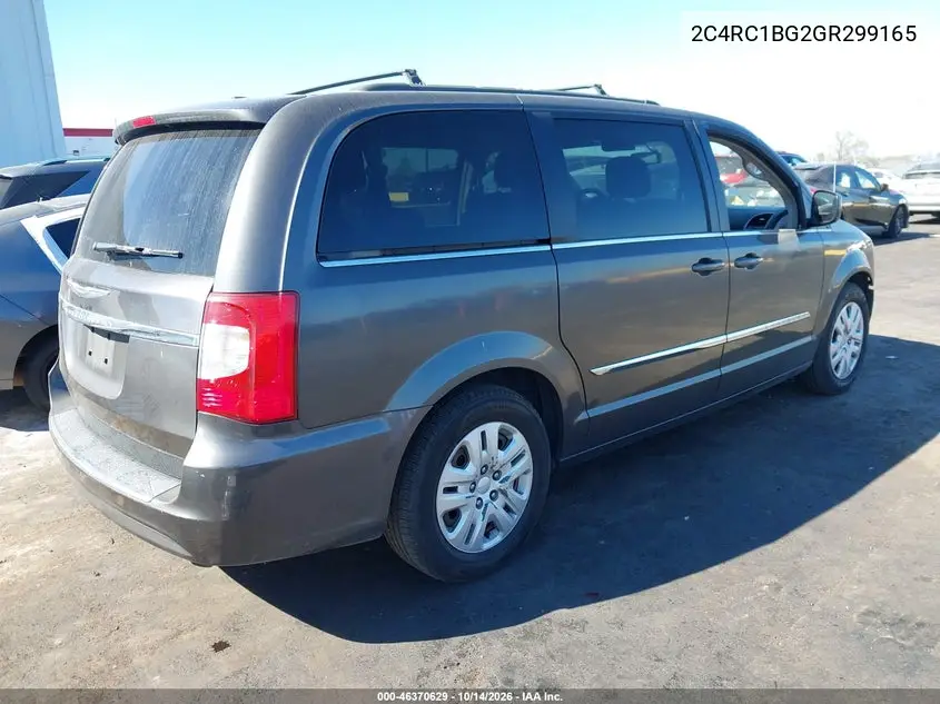 2016 CHRYSLER TOWN & COUNTRY VIN 2C4RC1BG2GR299165 — фото 4