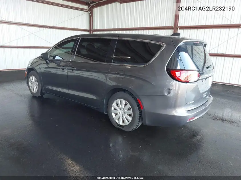 2020 CHRYSLER VOYAGER VIN 2C4RC1AG2LR232190 — фото 3