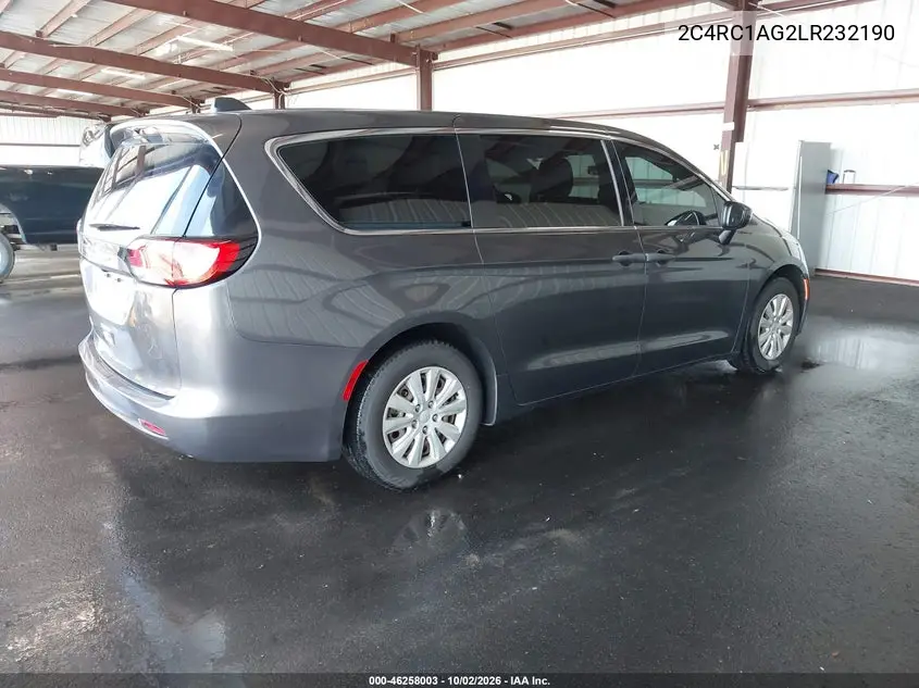2020 CHRYSLER VOYAGER VIN 2C4RC1AG2LR232190 — фото 4
