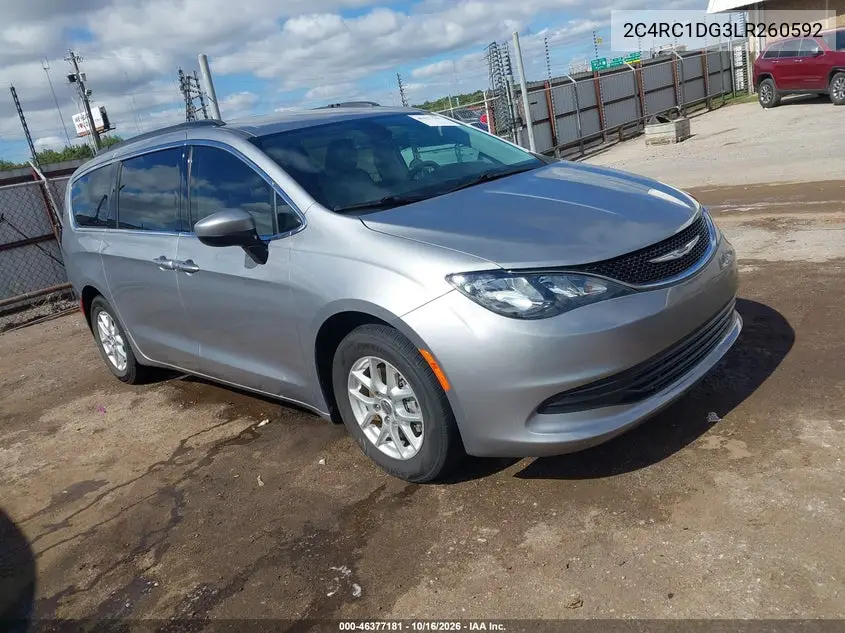 CHRYSLER VOYAGER 2020, VIN 2C4RC1DG3LR260592