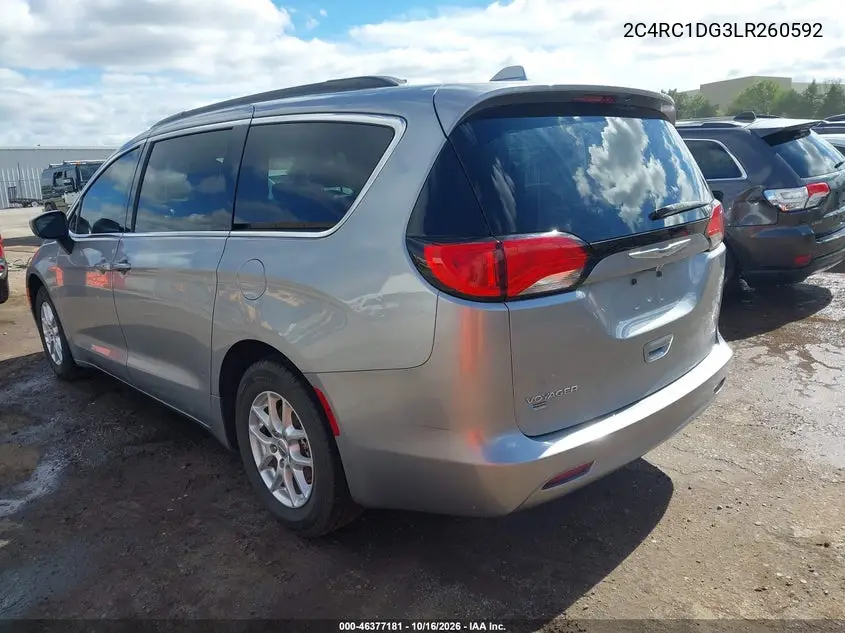2020 CHRYSLER VOYAGER VIN 2C4RC1DG3LR260592 — фото 3