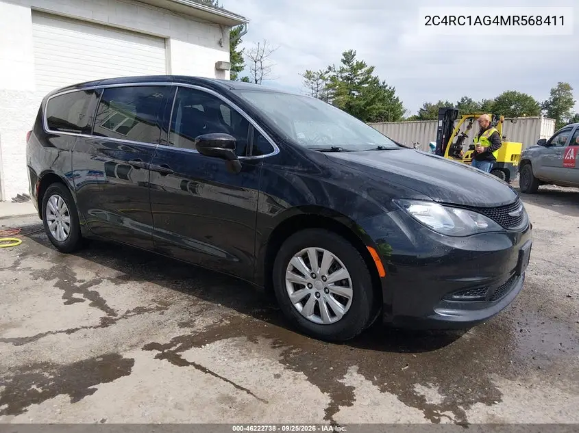 CHRYSLER VOYAGER 2021, VIN 2C4RC1AG4MR568411