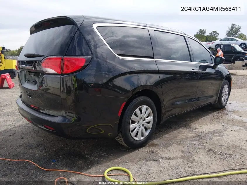 2021 CHRYSLER VOYAGER VIN 2C4RC1AG4MR568411 — фото 4
