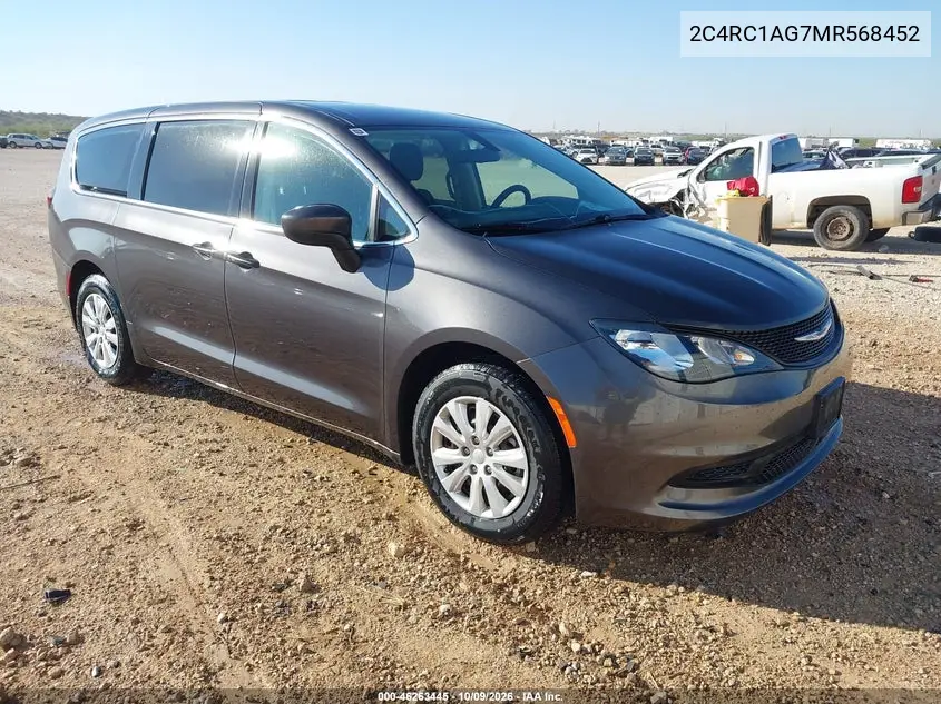 CHRYSLER VOYAGER 2021, VIN 2C4RC1AG7MR568452