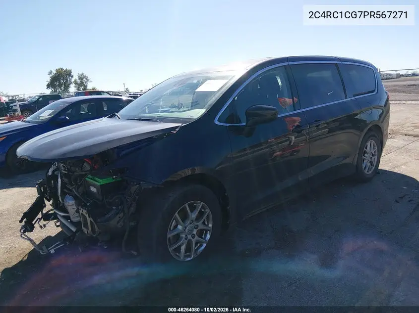 2023 CHRYSLER VOYAGER VIN 2C4RC1CG7PR567271 — фото 2