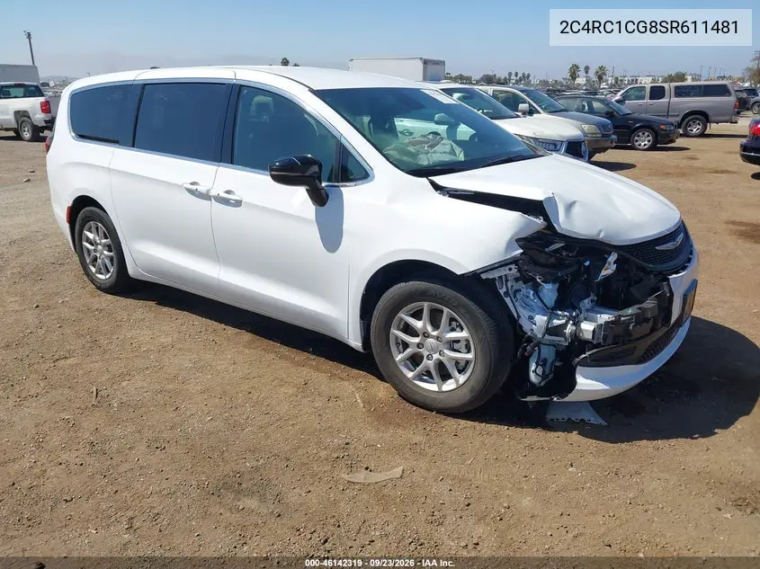 CHRYSLER VOYAGER 2025, VIN 2C4RC1CG8SR611481