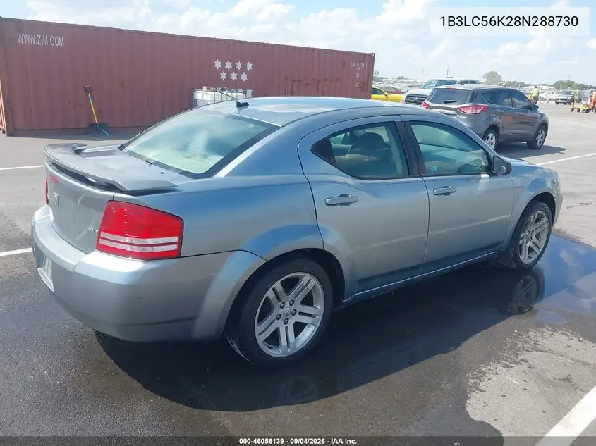 2008 DODGE AVENGER VIN 1B3LC56K28N288730 — фото 4