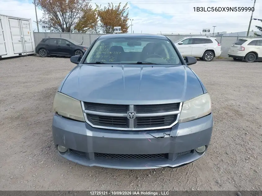 2009 DODGE AVENGER VIN 1B3LC56DX9N559990 — фото 13
