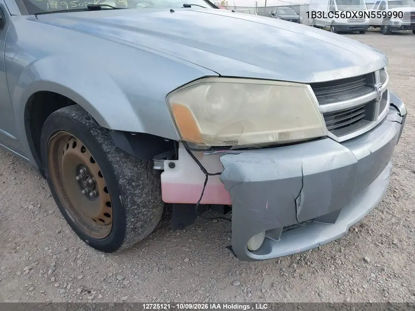 2009 DODGE AVENGER VIN 1B3LC56DX9N559990 — фото 20
