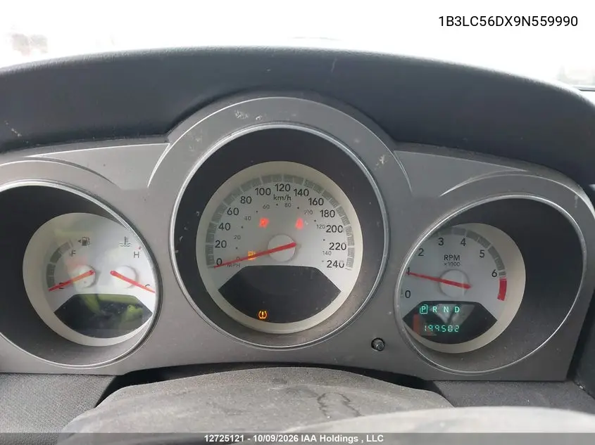 2009 DODGE AVENGER VIN 1B3LC56DX9N559990 — фото 7