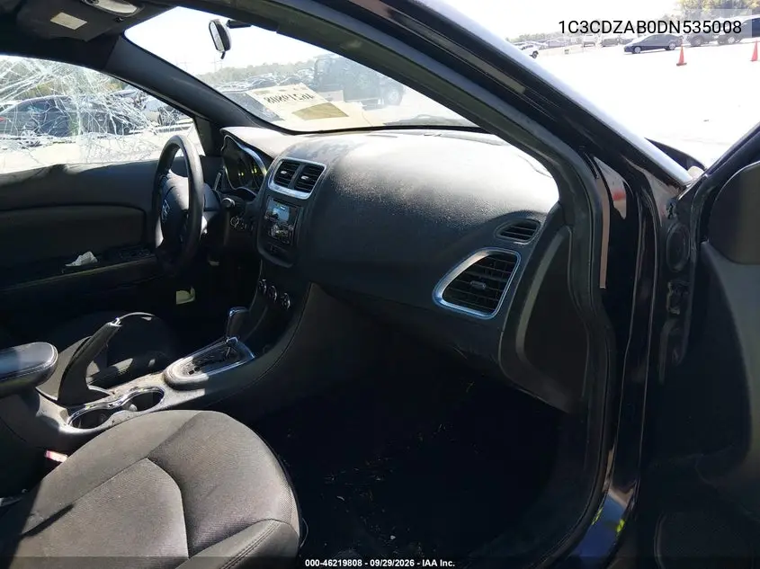 2013 DODGE AVENGER VIN 1C3CDZAB0DN535008 — фото 5