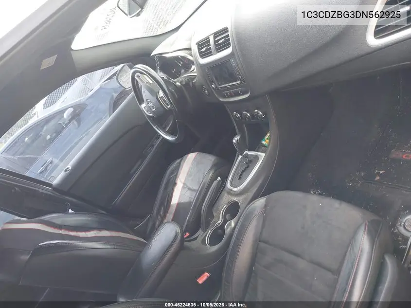 2013 DODGE AVENGER VIN 1C3CDZBG3DN562925 — фото 5